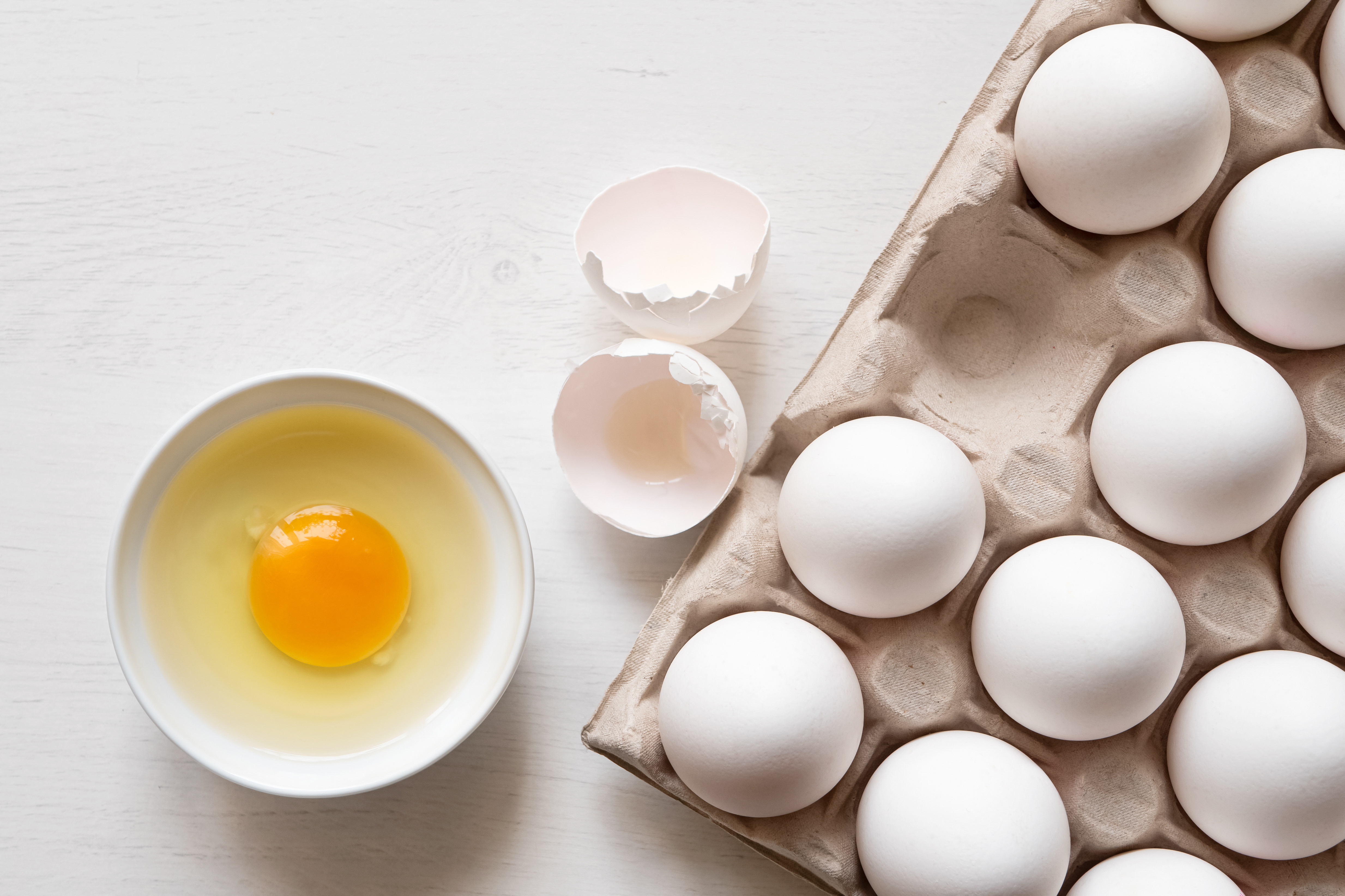 Pasteuriserede flydende æg